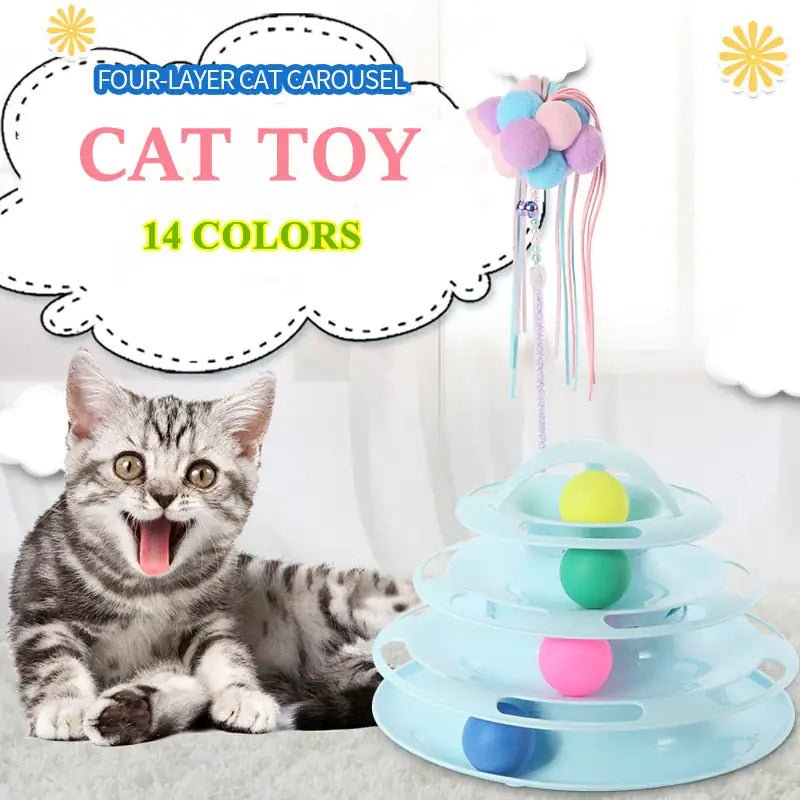 Tower Tracks Toy for Cats - KB General Store
