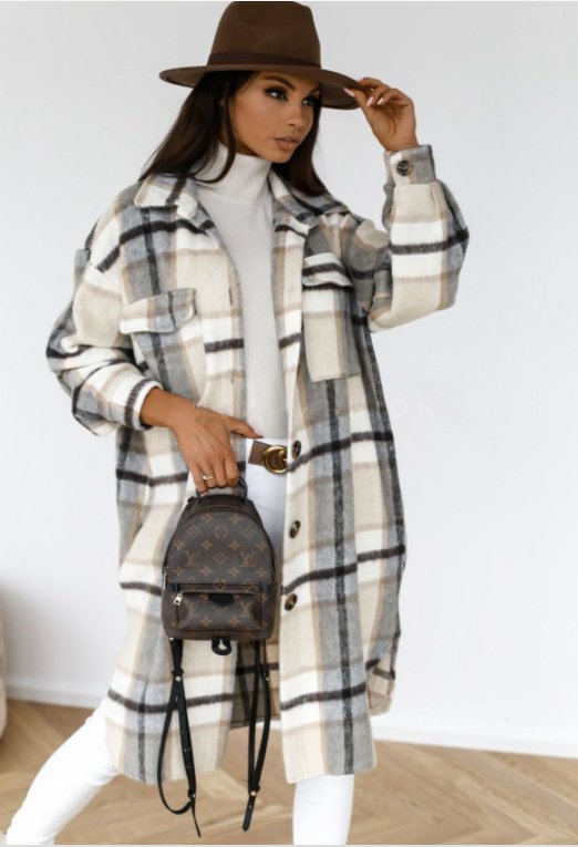 Dropped Shoulder Duster Coat - KB General Store