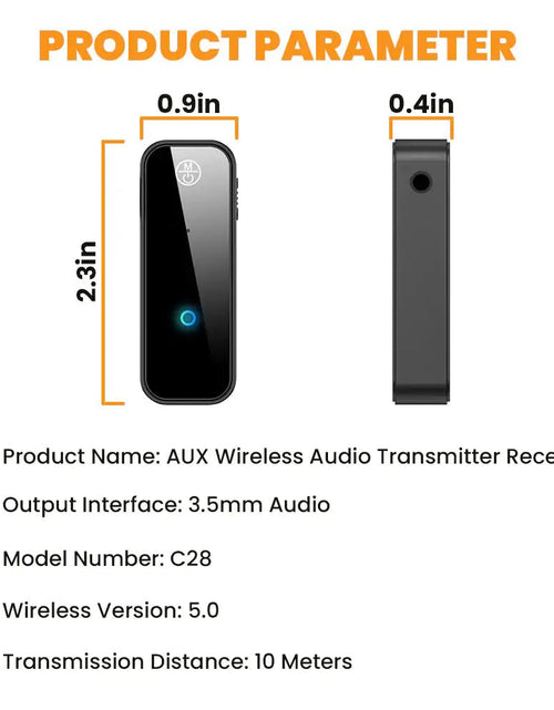 Load image into Gallery viewer, 2 In 1 Bluetooth 5.0 USB Wireless Transmitter - KB General Store
