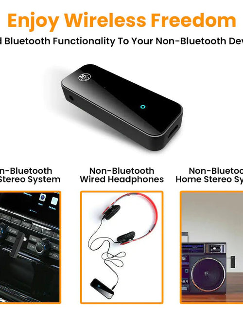 Load image into Gallery viewer, 2 In 1 Bluetooth 5.0 USB Wireless Transmitter - KB General Store
