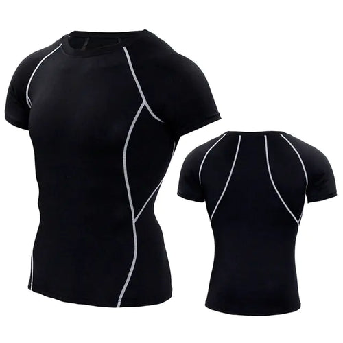 Cargue la imagen en el visor de la galería, Quick-Dry Men&#39;s Running Gym Shirt
