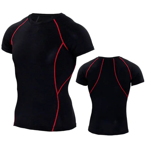 Cargue la imagen en el visor de la galería, Quick-Dry Men&#39;s Running Gym Shirt
