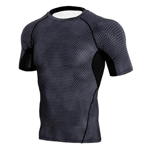 Cargue la imagen en el visor de la galería, Quick-Dry Men&#39;s Running Gym Shirt
