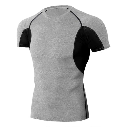 Cargue la imagen en el visor de la galería, Quick-Dry Men&#39;s Running Gym Shirt
