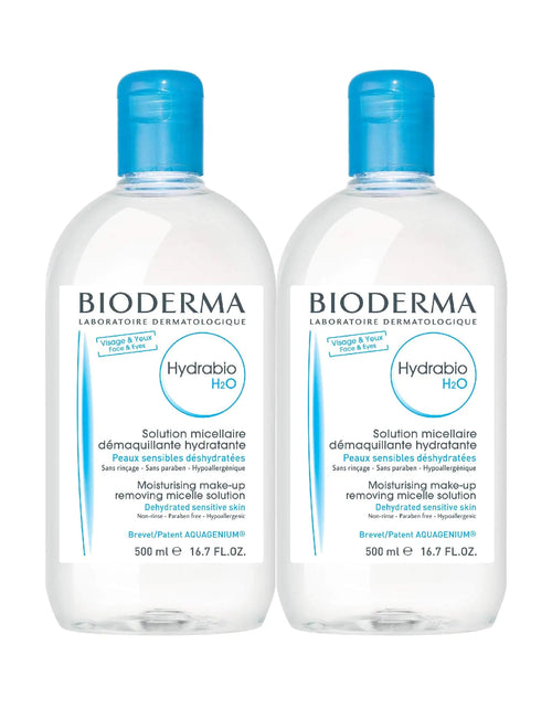 Load image into Gallery viewer, Bioderma - Hydrabio H2O Micellar Water - Face Cleanser and Makeup Remover - Micellar Cleansing Water for Dehydrated Sensitive Skin 33.4 Fl Oz (Pack of 1) - KB General Store
