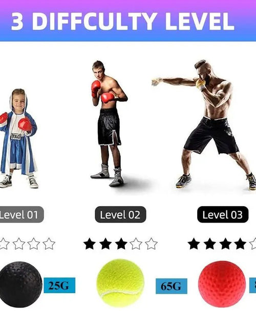 Load image into Gallery viewer, Boxing Reflex Speed Punch Ball - KB General Store
