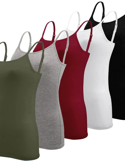 Load image into Gallery viewer, BQTQ Women&#39;s 5 - Pack Spaghetti Strap Camisoles - KB General Store
