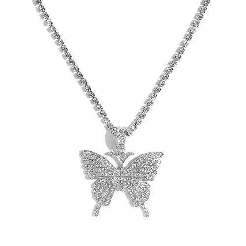 Load image into Gallery viewer, Butterfly Pendant Necklace - KB General Store
