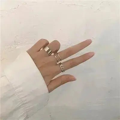 Stylish butterfly rings for women showcased on a model's hand with elegant finger poses
