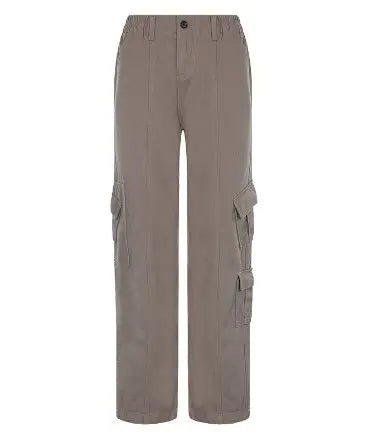 Cargo Solid Baggy Pants - KB General Store