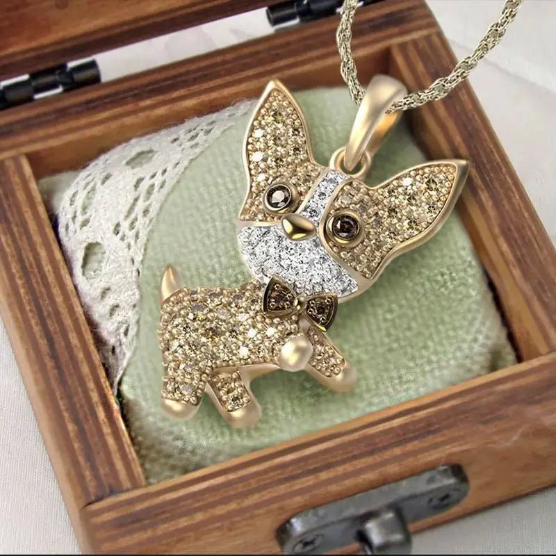 Chihuahua Dog Necklace Pendant - KB General Store