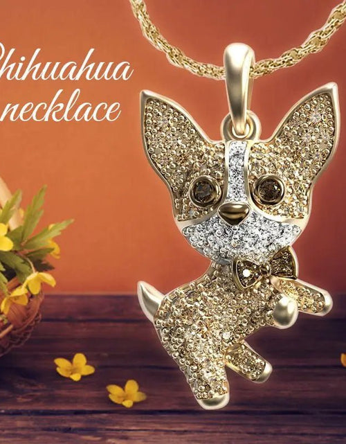 Load image into Gallery viewer, Chihuahua Dog Necklace Pendant - KB General Store
