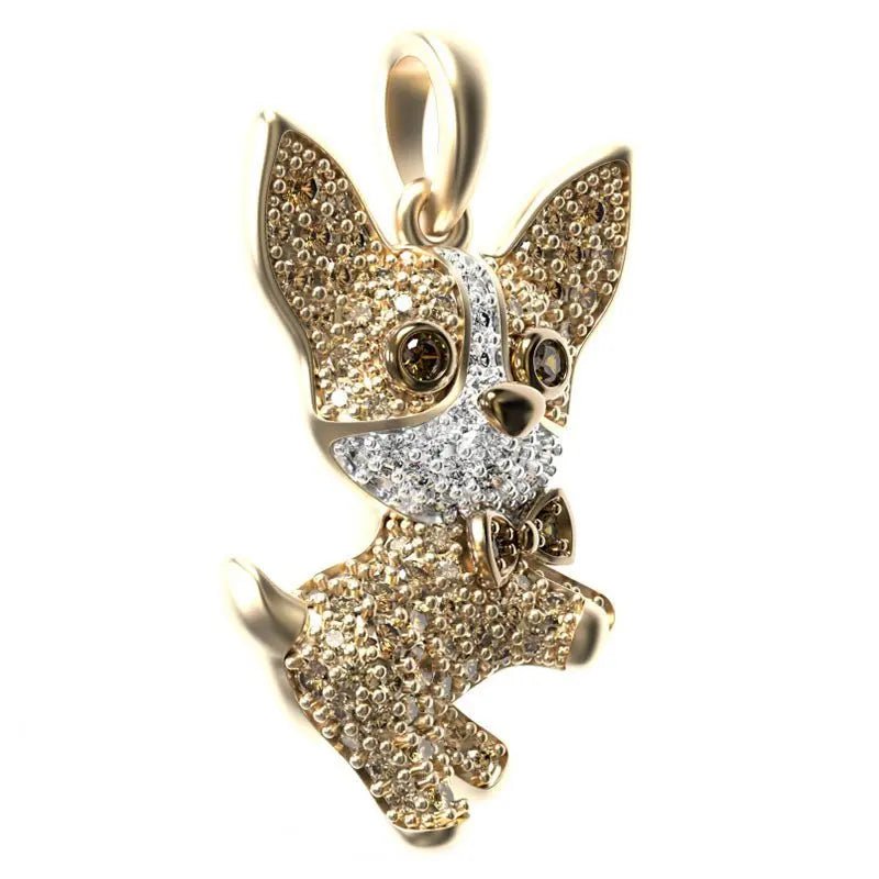 Chihuahua Dog Necklace Pendant - KB General Store