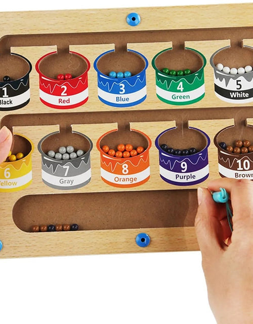 Cargue la imagen en el visor de la galería, Color And Number Magnetic Board - KB General Store
