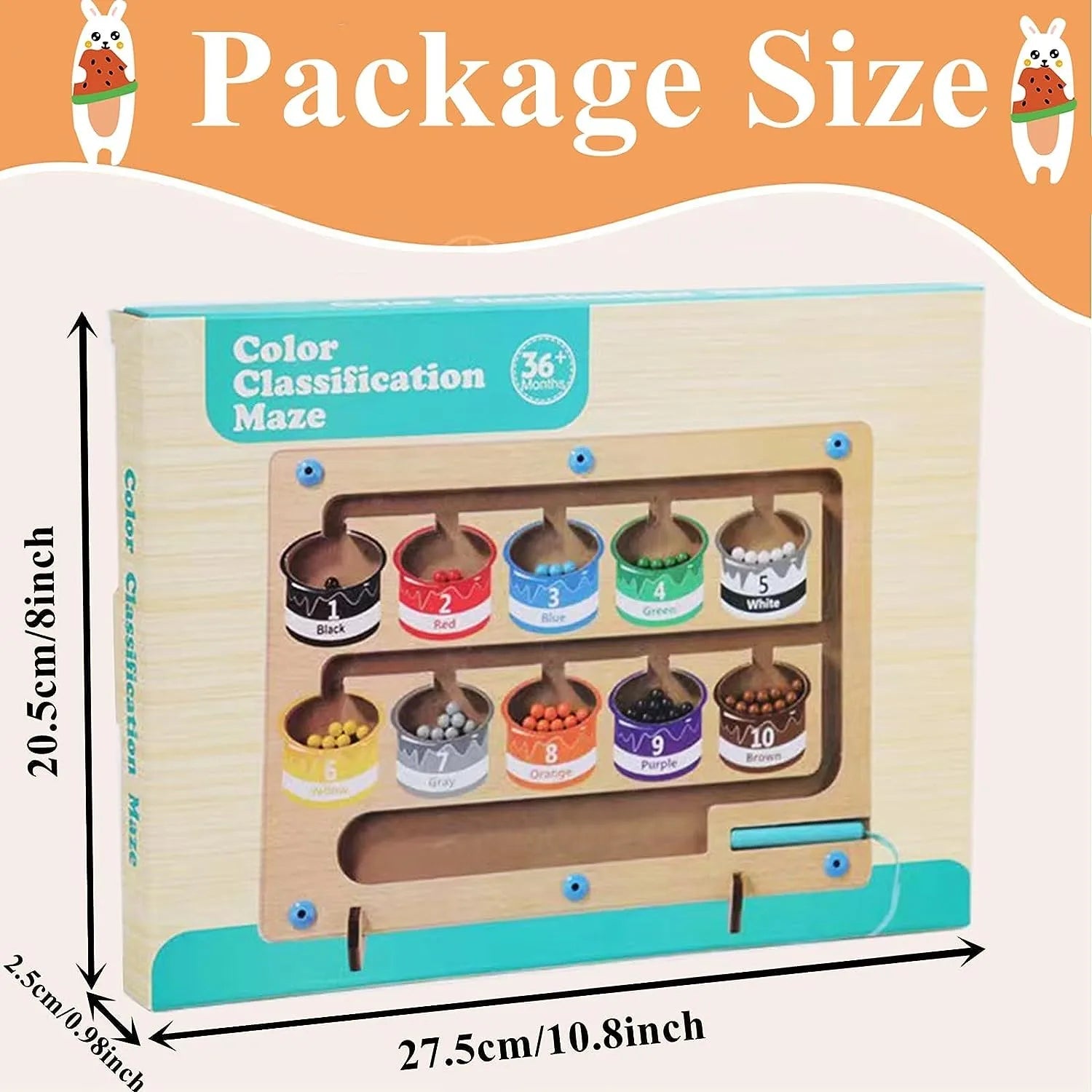 Color And Number Magnetic Board - KB General Store