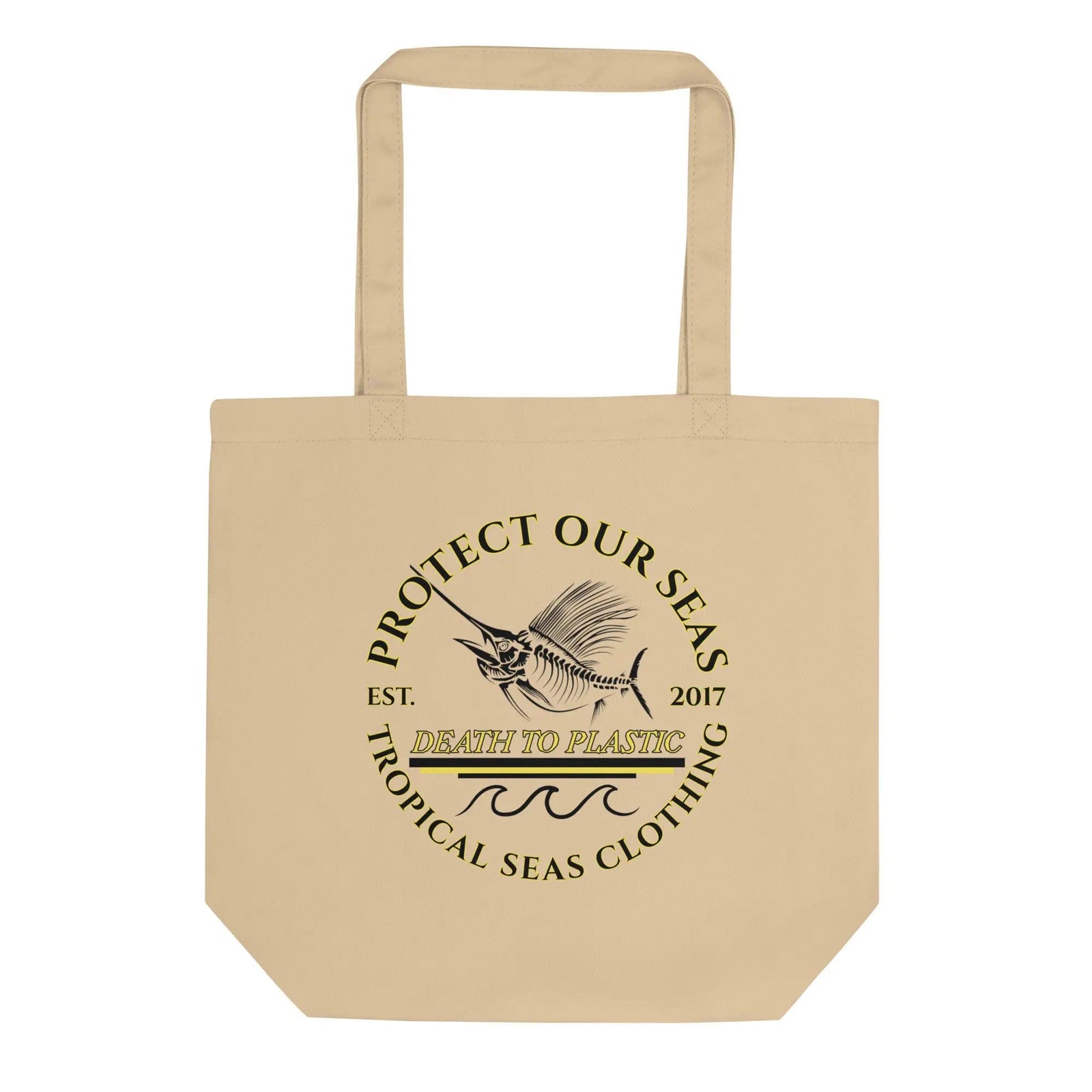 Death - to - Plastic Eco Tote Bag - KB General Store