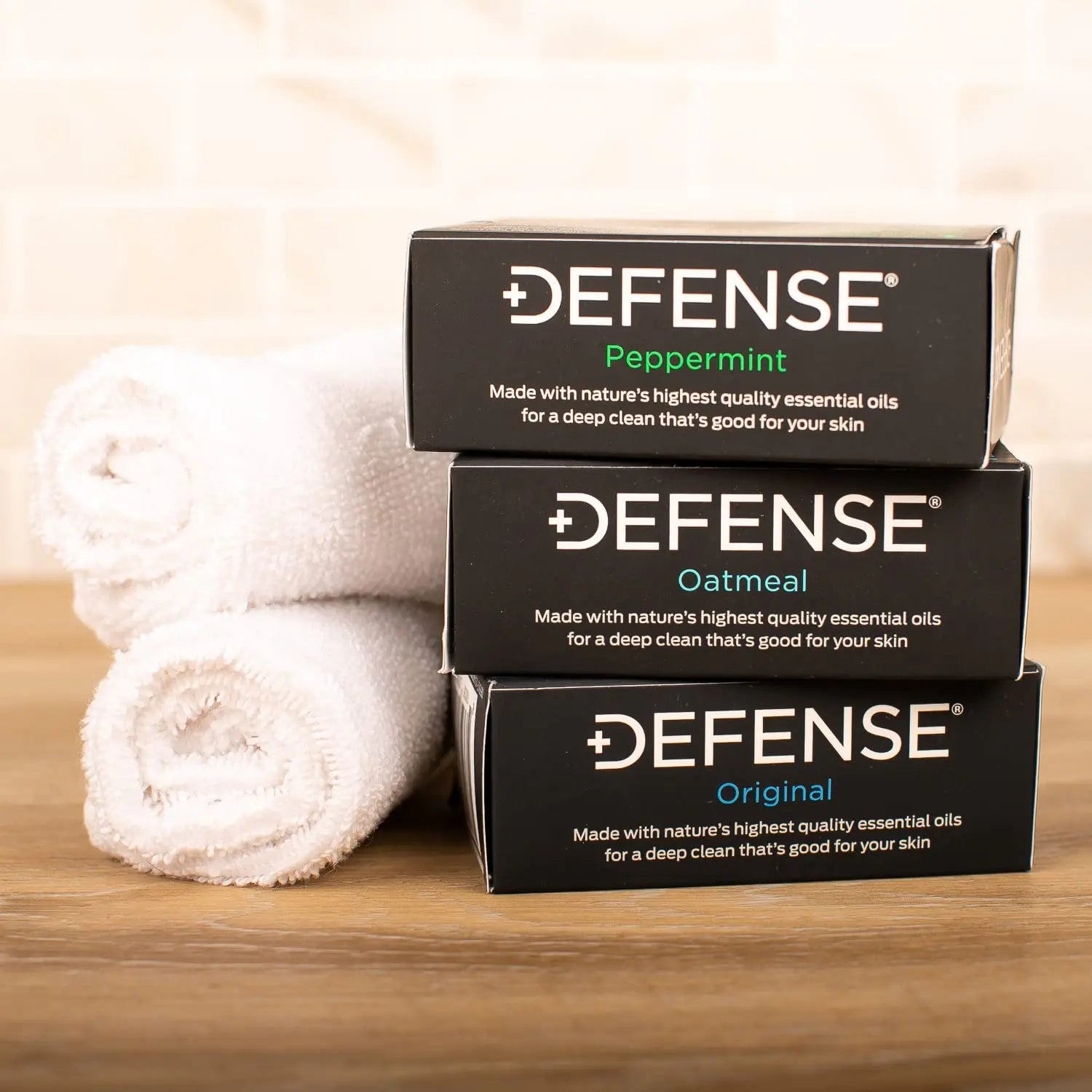 Defense Soap 5pk All Natural Tea Tree Bar Soap for Men | Made by Wrestlers with Tea Tree Oil & Eucalyptus Oil to Promote Healthy Skin Classic 4.2 Ounce (Pack of 5) - KB General Store