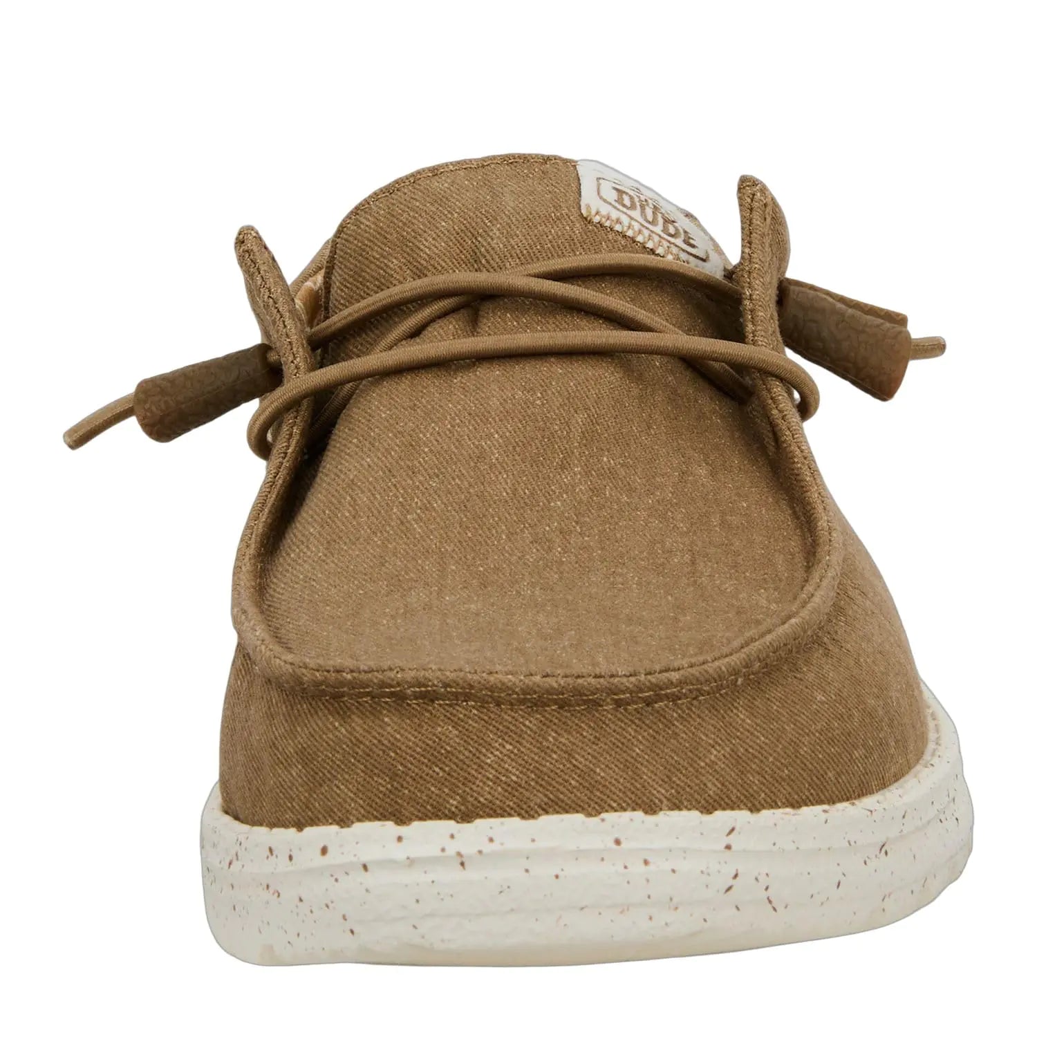 Hey Dude Women's Wendy Canvas | Women's Shoes | Women's Slip On Loafers | Comfortable & Light - Weight 10 Taupe - KB General Store