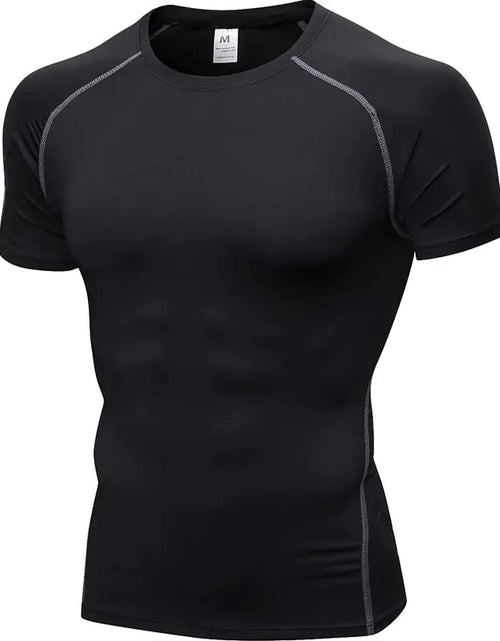 Cargue la imagen en el visor de la galería, Quick-Dry Men&#39;s Running Gym Shirt
