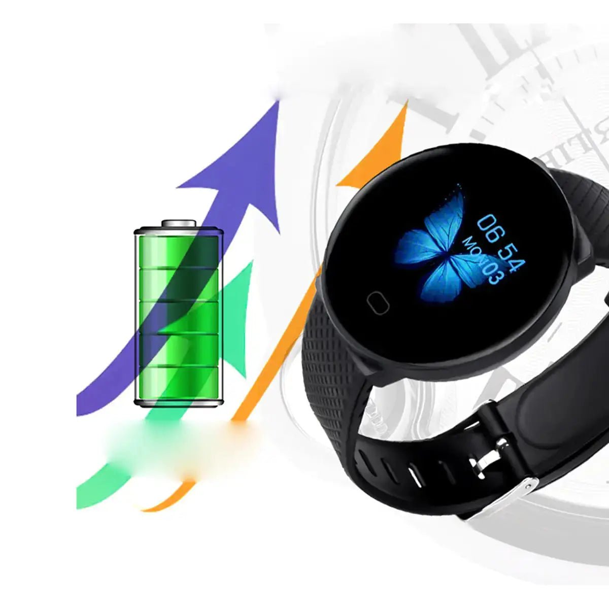 Papillon Sports Bracelet Smart Watch - KB General Store