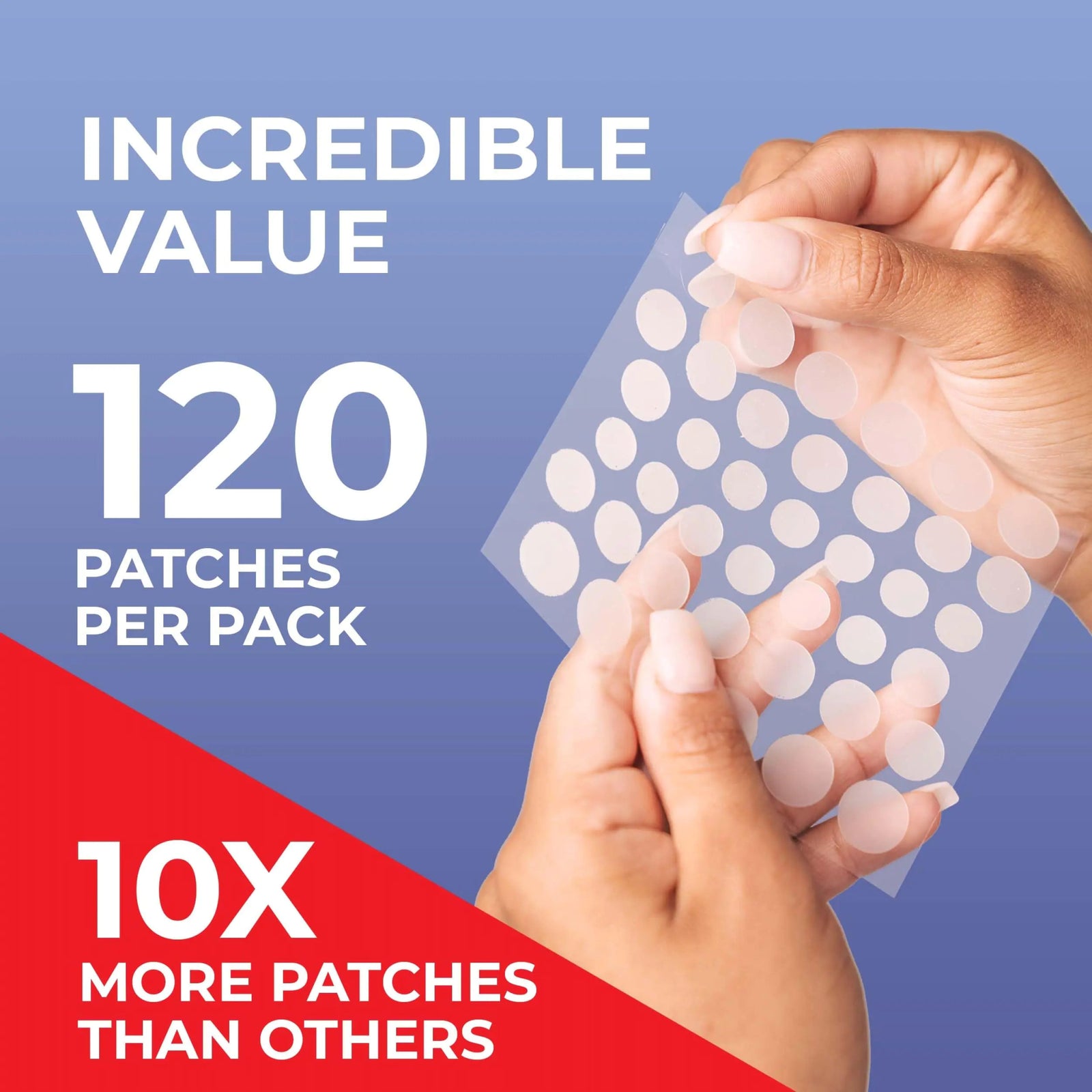 PatchRx Salicylic Pimple Patches (120 Pack), Salicylic Acid Acne Patches with Tea Tree Oil - Zit Patch and Pimple Stickers for Face for Skin Care - Salicylic Acid Acne Dots (Packaging May Vary) - KB General Store