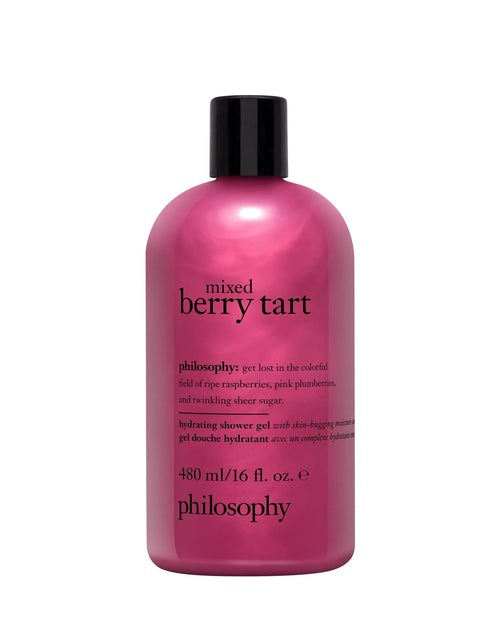 Cargue la imagen en el visor de la galería, philosophy scent - sational 3 - in - 1 shampoo, shower gel &amp; bubble bath - luxurious rich &amp; lathering formula - skin is left soft &amp; moisturized - hair is left clean &amp; conditioned mixed berry tart 16 Fl Oz (Pack of 1) - KB General Store
