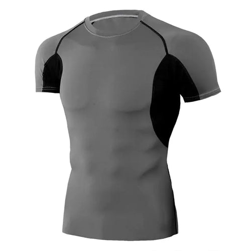 Cargue la imagen en el visor de la galería, Quick-Dry Men&#39;s Running Gym Shirt
