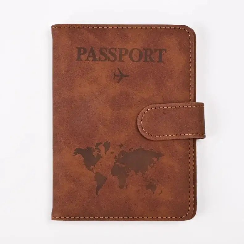 PU Leather Passport and Card Holder - KB General Store