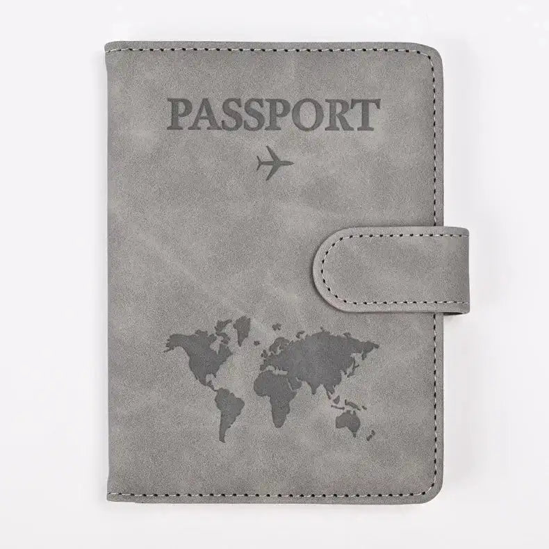 PU Leather Passport and Card Holder - KB General Store