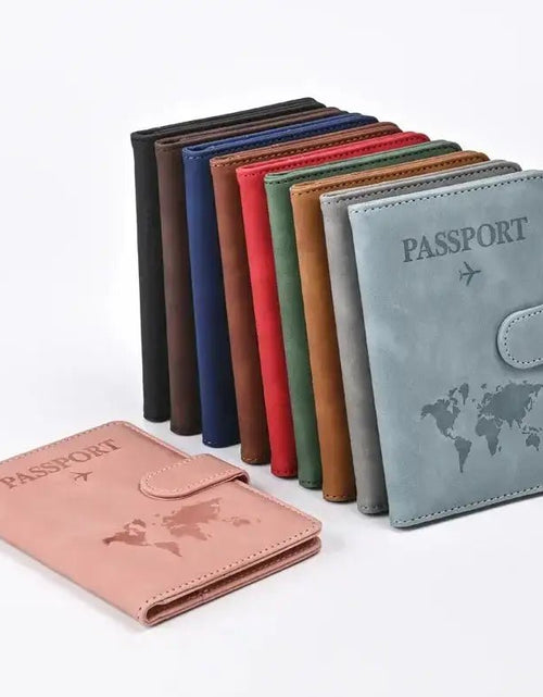 Load image into Gallery viewer, PU Leather Passport and Card Holder - KB General Store
