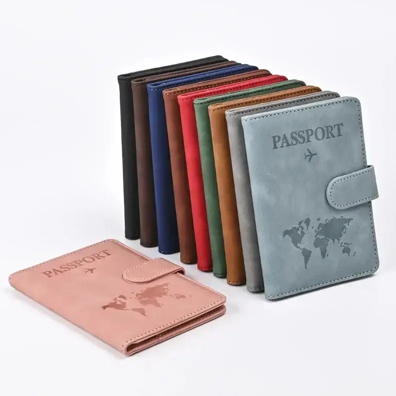 PU Leather Passport and Card Holder - KB General Store