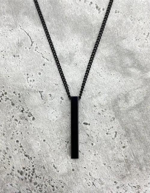 Cargue la imagen en el visor de la galería, Rectangle Pendant Necklace - KB General Store
