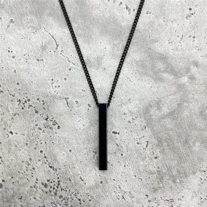 Rectangle Pendant Necklace - KB General Store