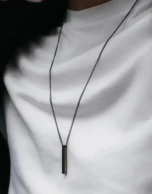 Cargue la imagen en el visor de la galería, Rectangle Pendant Necklace - KB General Store
