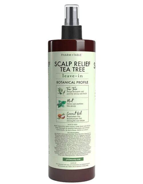 Load image into Gallery viewer, Scalp Relief Tea Tree Leave - In Conditioner, Relieve Itchy, Dry Scalp, Detangles Hair, 240ml/8 fl oz Invigorating tea tree and fresh mint 8 Fl Oz (Pack of 1) - KB General Store
