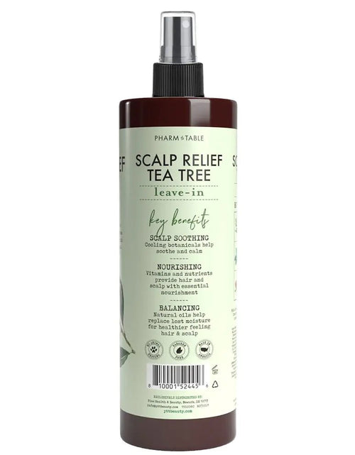 Load image into Gallery viewer, Scalp Relief Tea Tree Leave - In Conditioner, Relieve Itchy, Dry Scalp, Detangles Hair, 240ml/8 fl oz Invigorating tea tree and fresh mint 8 Fl Oz (Pack of 1) - KB General Store
