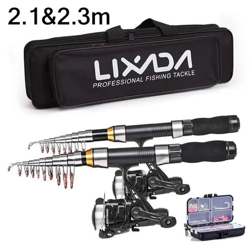 Load image into Gallery viewer, Telescopic Fishing Rod Combo - KB General Store
