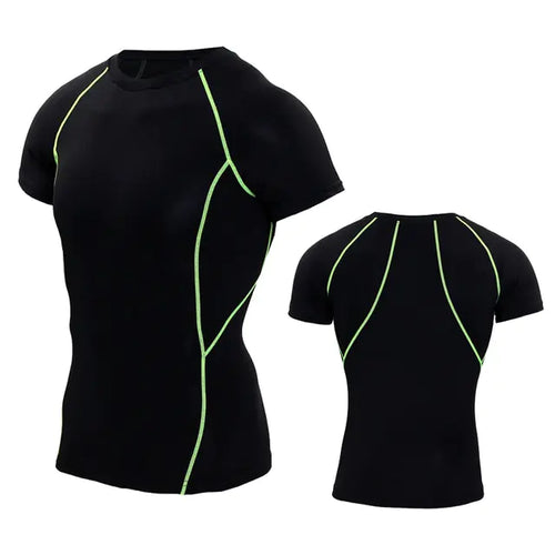 Cargue la imagen en el visor de la galería, Quick-Dry Men&#39;s Running Gym Shirt
