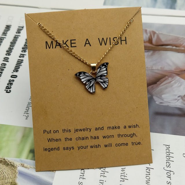 Butterfly Pendant Necklace - KB General Store