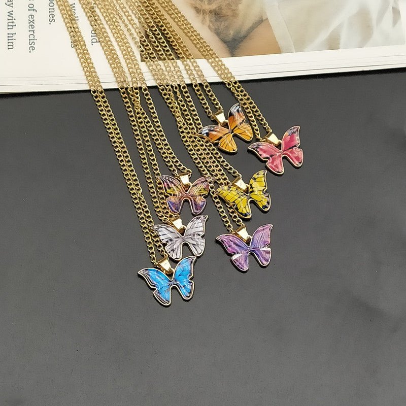 Butterfly Pendant Necklace - KB General Store