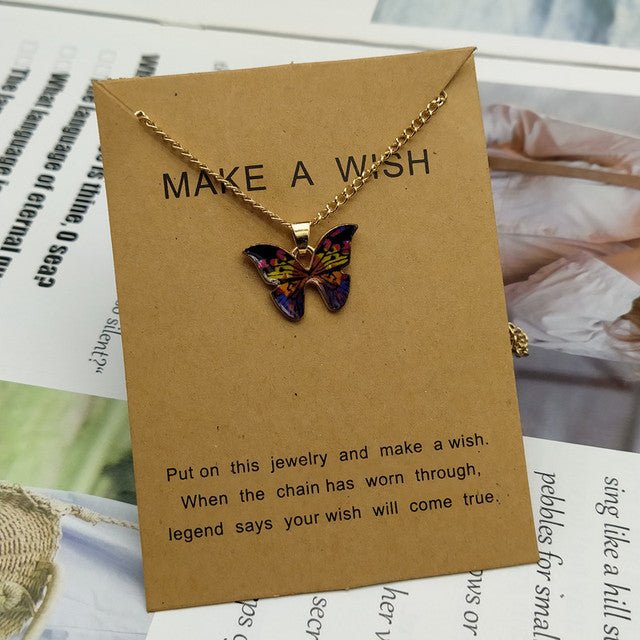 Butterfly Pendant Necklace - KB General Store