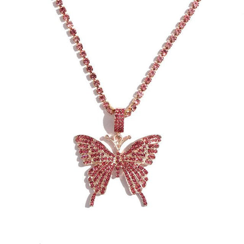 Load image into Gallery viewer, Butterfly Pendant Necklace - KB General Store
