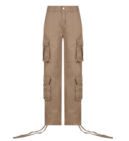 Cargo Solid Baggy Pants - KB General Store