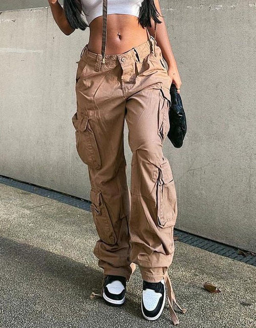 Load image into Gallery viewer, Cargo Solid Baggy Pants - KB General Store
