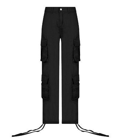 Cargo Solid Baggy Pants - KB General Store