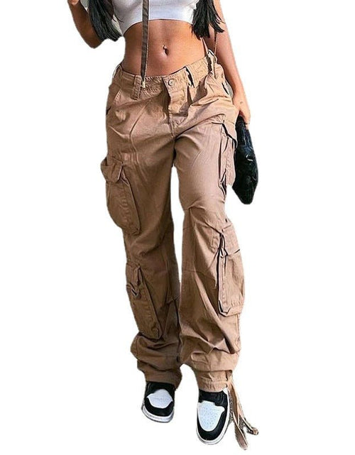 Load image into Gallery viewer, Cargo Solid Baggy Pants - KB General Store
