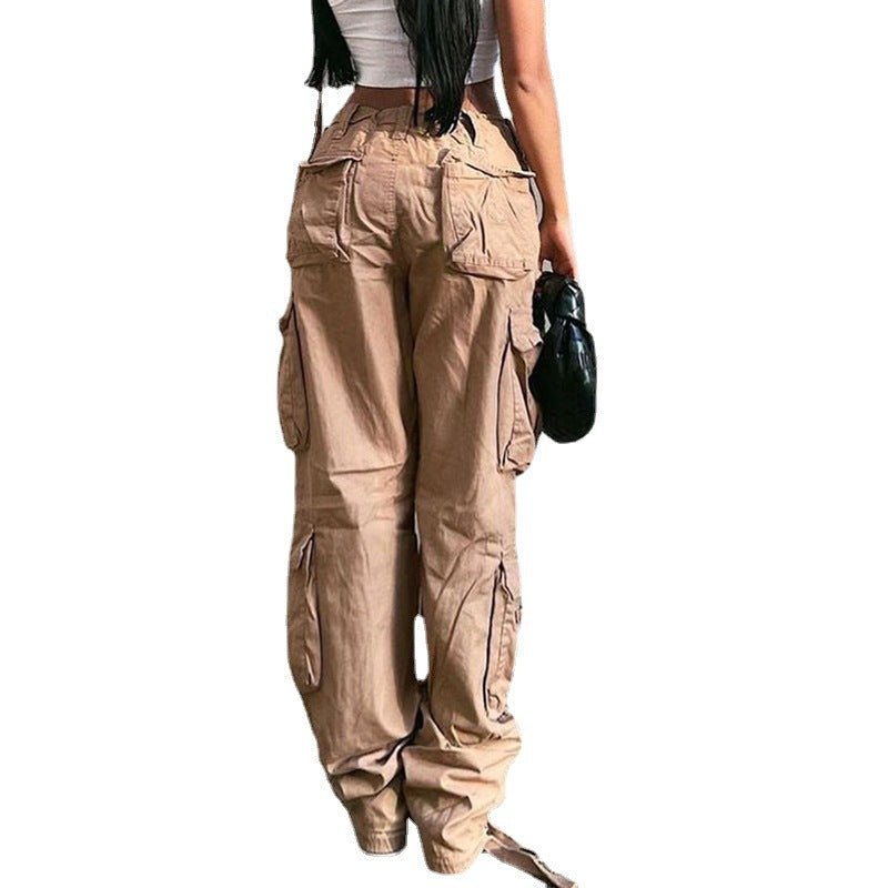 Cargo Solid Baggy Pants - KB General Store