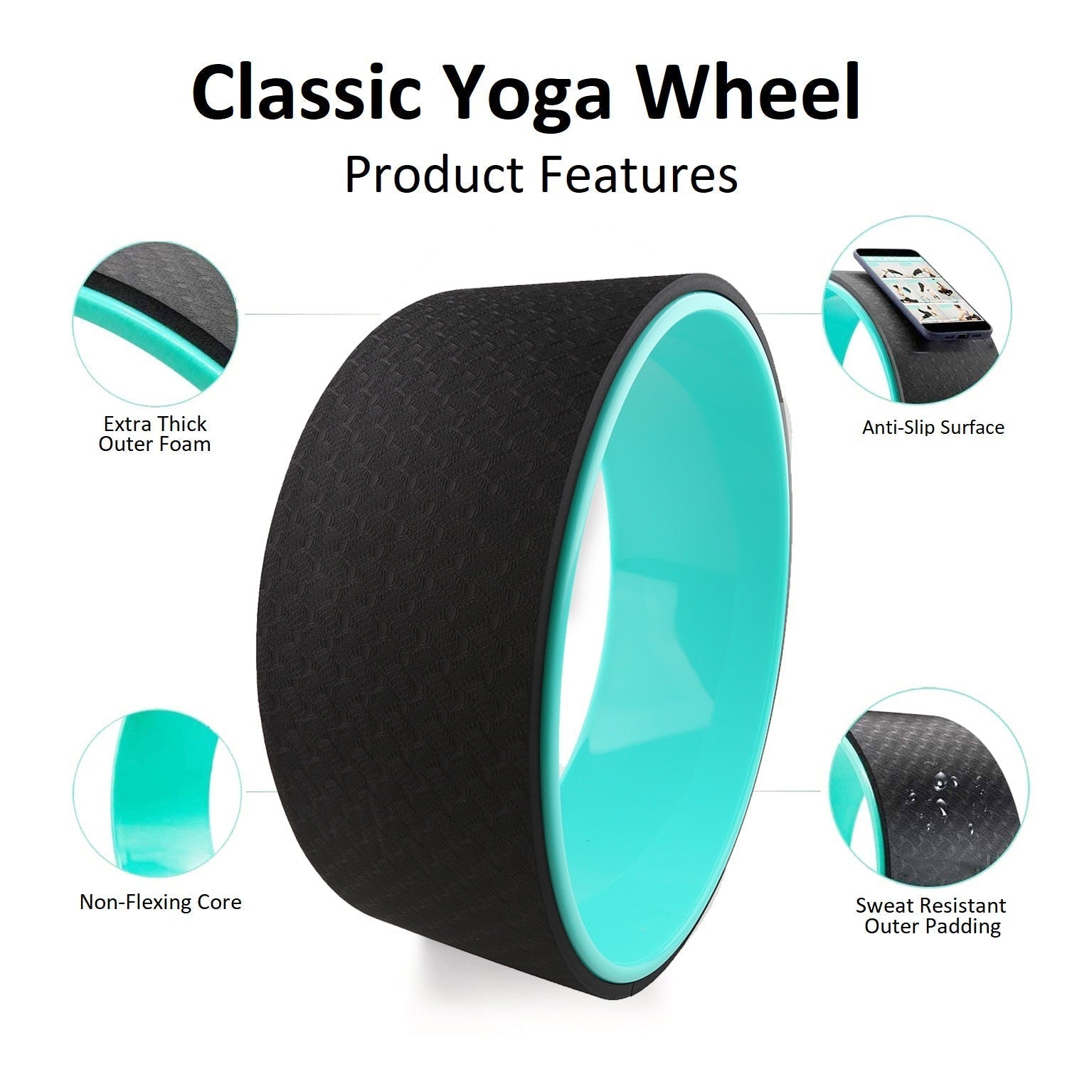 Classic Yoga Wheel - KB General Store