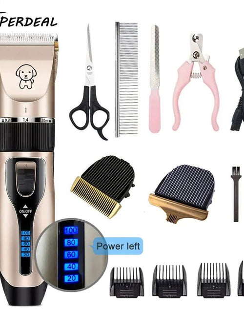 Load image into Gallery viewer, Dog Hair Clippers Trimmer Set - KB General Store
