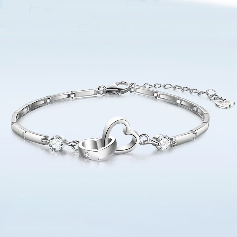 Double Heart Bracelet - KB General Store